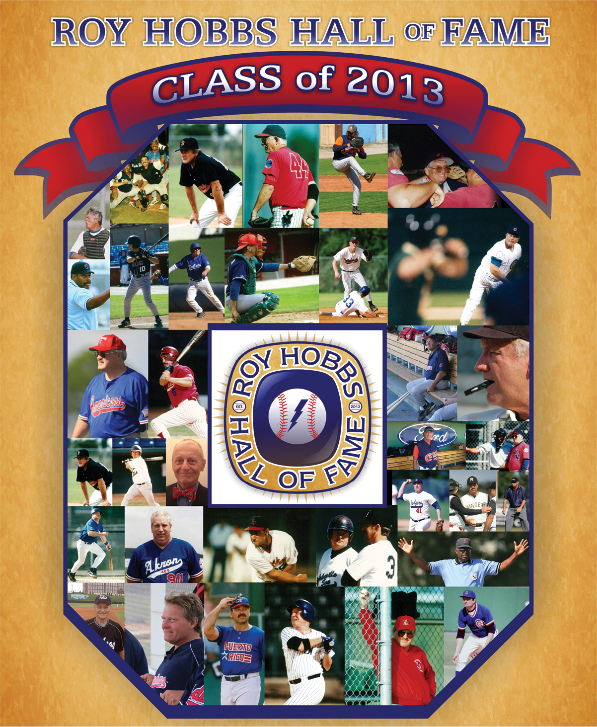 Roy Hobbs Hall of Fame 2013 Collage