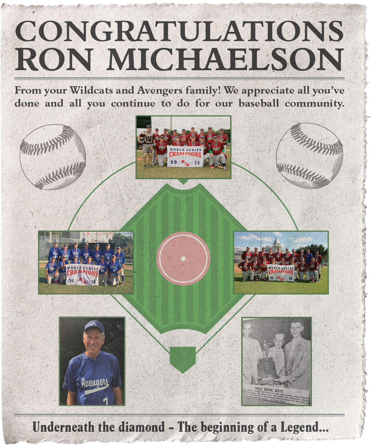 Ron Michaelson Ad