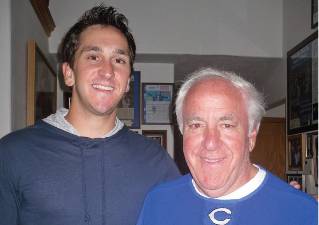 Father Son Teammates Venditte Roy Hobbs Baseball