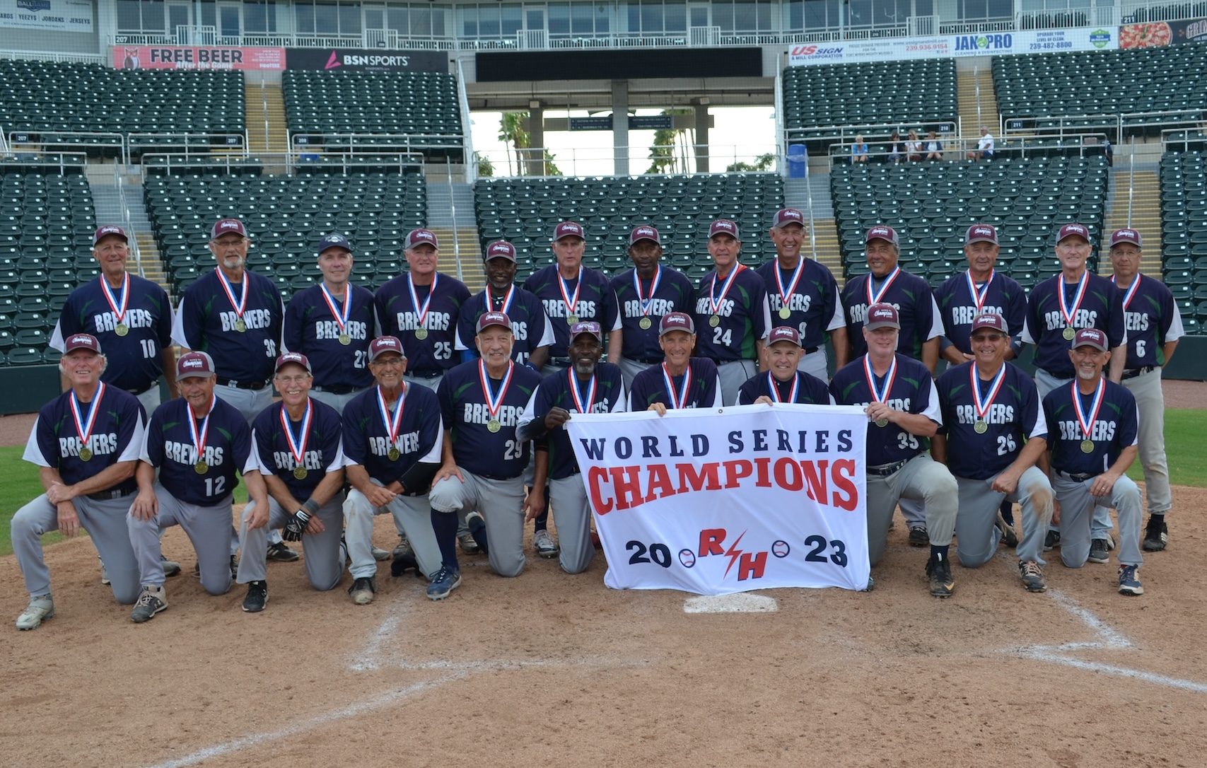 Vintage AAAA Champions: Border City Brewers