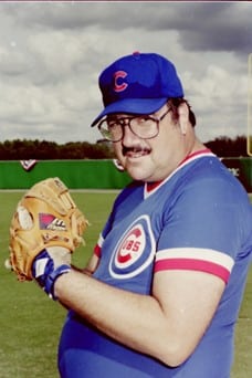 Ted Manos in Cubs Uniform