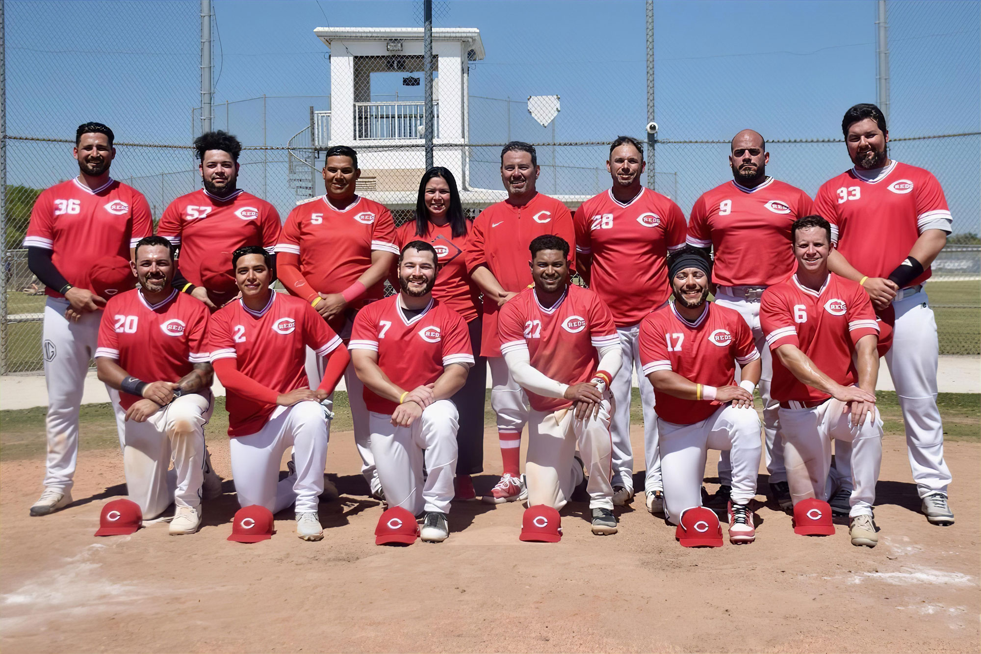 JEG Reds team picture