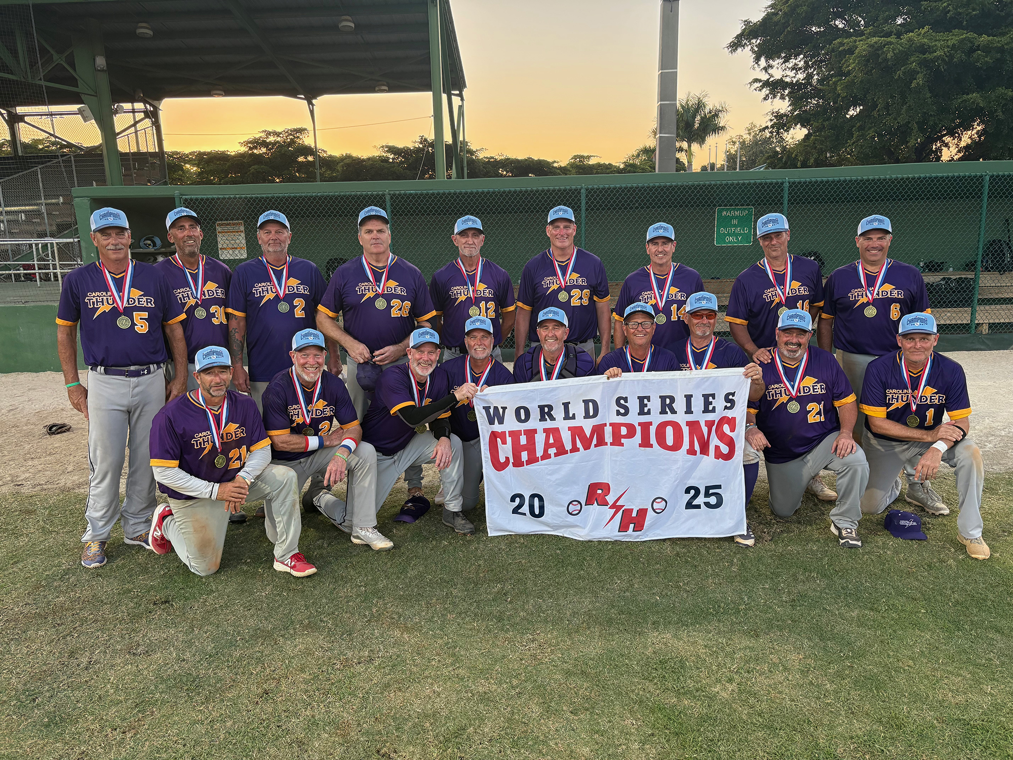 Carolina Thunder Team Championship Photo