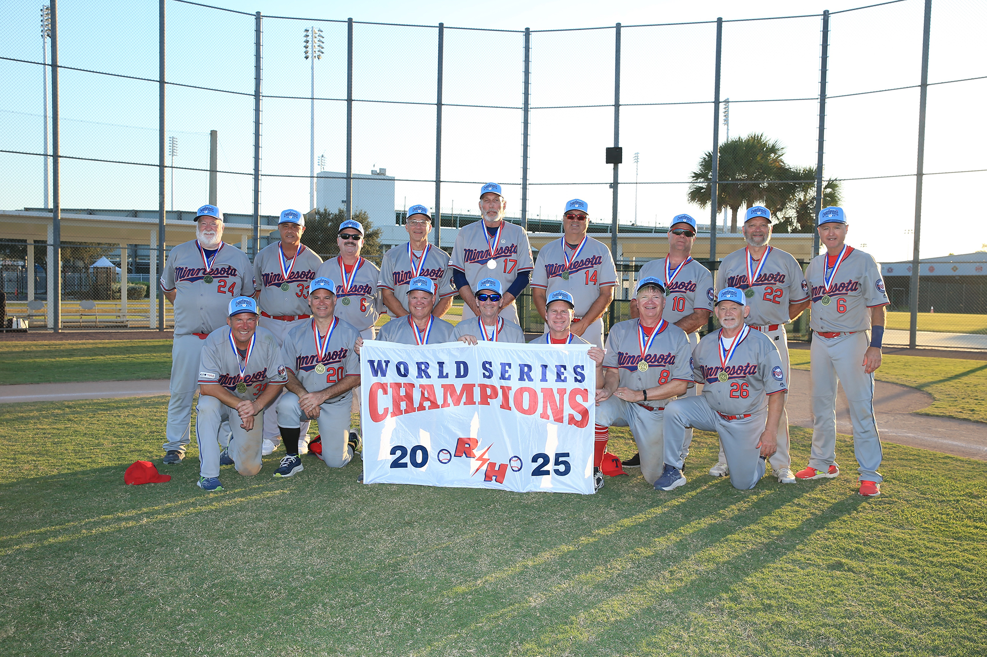 Minnesota Twins Team Championship Photo