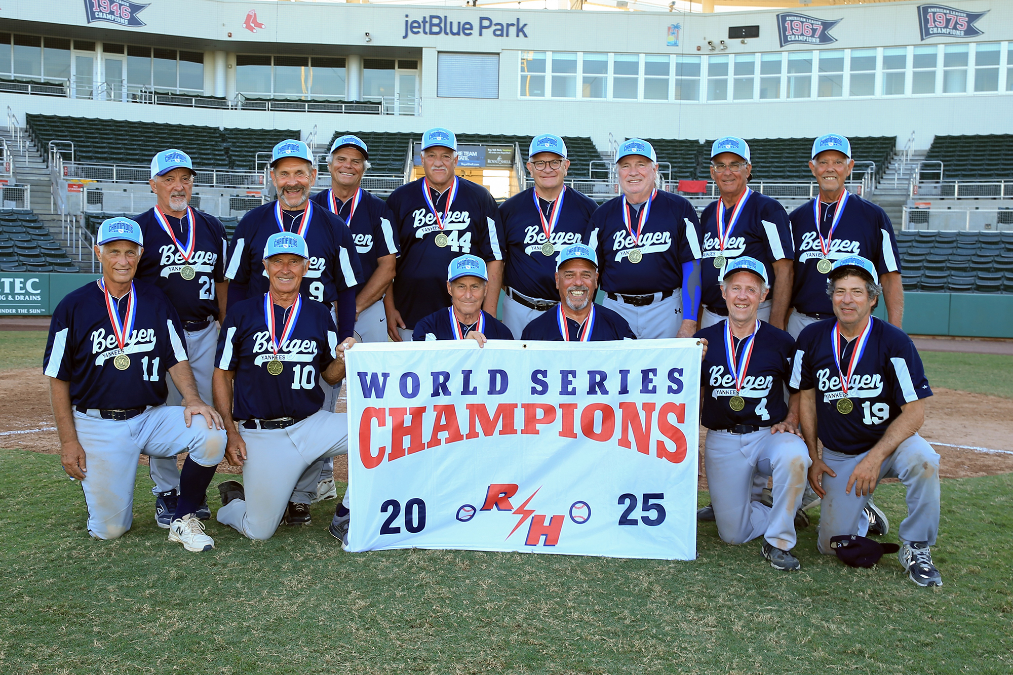 Bergen Yankees Team Championship Photo