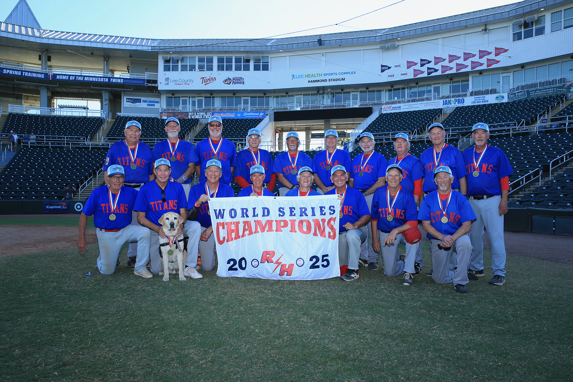 Washington Titans Team Championship Photo