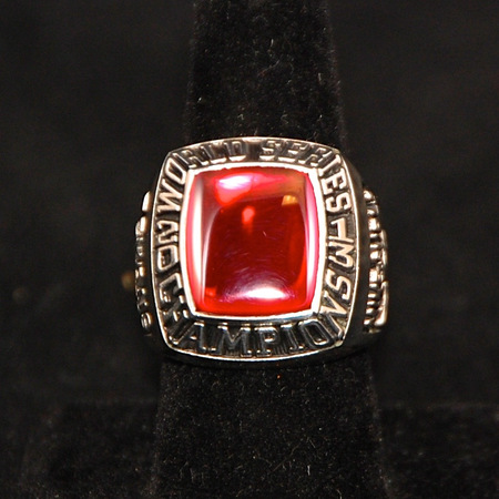 14 H400 Dome w smooth Ruby stone large 
