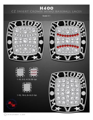 H400 CZ Insert Crown w wo laces large